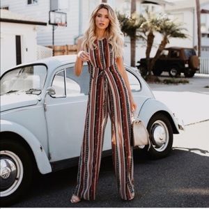 Lorena printed jumpsuit - Vici